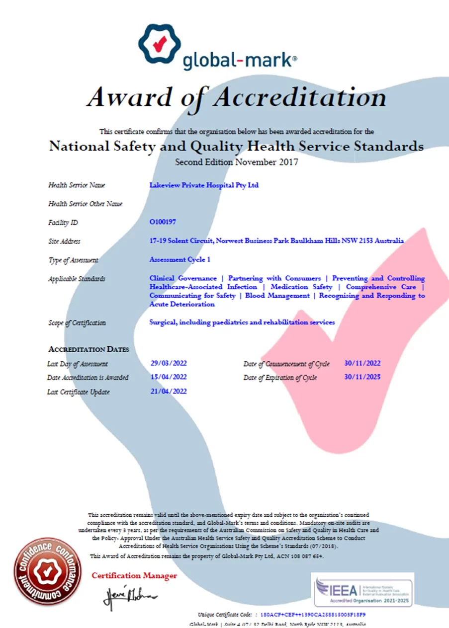 Hospital Accreditation